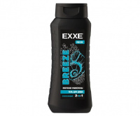 EXXE MEN Мужской гель для душа 2в1 "Морские минералы" BREEZE, 400 мл