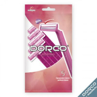 DORCO Станки однор.Жен.ЕVE TG-708N  5шт/увл.полоса 2лез.
