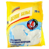 Свежинка Отбеливатель с активным кислородом Белое белье, пакет, 70 г