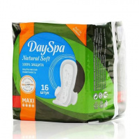 Day Spa Ultra Прокладки Natural Soft Maxi (4 капли) 16 шт