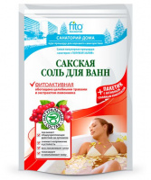 Соль д/ванн Сакская "Фитоактивная" (500гр+30) 