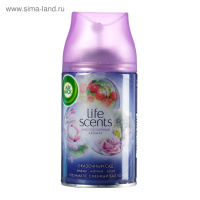 Air Wick (ЭЙРВИК) Освежитель воздуха сменный баллон Волшебный сад "Зефир, малина, роза" 250 мл