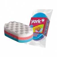 Губка "YORK" банная массаж. TUKAN    (1106)