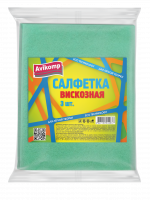 Салфетка Avikomp вискоза 3шт Эко Технология, 30х38см  /40837