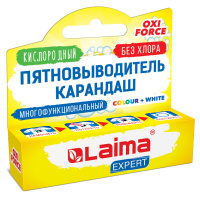 LAIMA EXPERT Пятновыводитель карандаш кислородный многофункциональный 35 г 
