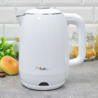 Чайник электр SA-2180W (1.8) бел д