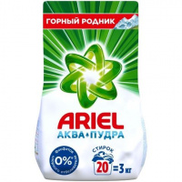 Ariel Стиральный порошок автомат "Горный родник", 3 кг