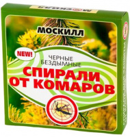 МОСКИЛ Спирали от комаров 10 шт /1022