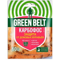 КАРБОФОС 60гр порошок (рыжие домовые муравьи) в/пак Грин Бэлт 01-019/227