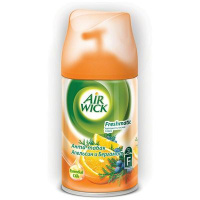 Air Wick (ЭЙРВИК) Освежитель воздуха сменный баллон Антитабак "Апельсин и бергамот" 250 мл