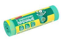Мешки д/мус Avikomp  60л Био с завязками зеленые (ПНД 14 мкм, 10 штук)