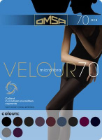 OMSA Velour 70 nero/черный 3(M) колготки  РАСПРОДАЖА !!!