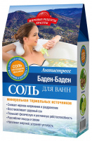 Соль д/ванн Баден-Баден Антистресс серии «Мировые рецепты красоты»500г 