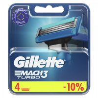 Кассеты Gillette MACH 3/4 КАР TURBO             