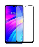 Защитное стекло для XIAOMI REDMI 7А 3D ЧЕРНОЕ техпак FUMIKO 5457 Акция!!!Скидка!!!