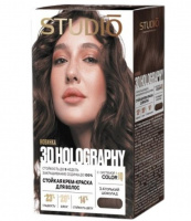 Studio Prof Стойкая краска для волос Горький шоколад 3,4  