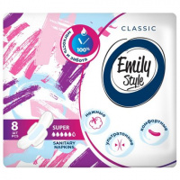 Emily Style Classic Прокладки Super ультратонкие (5 капель) 8 шт