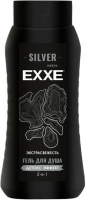 EXXE Гель д/душа Мужской 2в1 "Экстрасвежесть" SILVER, 400 мл