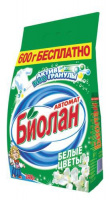Биолан Стиральный порошок automat "Белые цветы" 2,4 кг