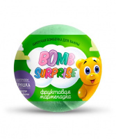 Бомбочка для ванны с игрушкой Фруктовая мармеладка серии BOMB SURPRISE 115г