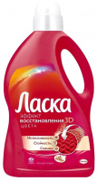 Ласка Гель для стирки "Эффект восстановления цвета 3D" 1000 мл 
