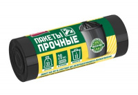 Мешки для мусора Avikomp  30л Прочные чёрные (ПСД 9 мкм, 20 штук)