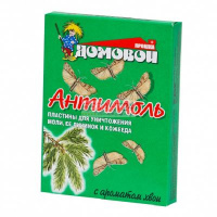 ДОМОВОЙ Антимоль пластины в коробочке 8шт Хвоя  М014 40781