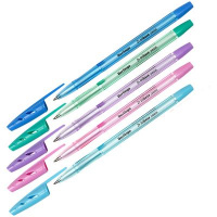 Ручка шариковая синяя, 0,7мм Berlingo "Tribase Pastel", CBp_70942