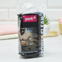Губка для тела массажная Black & White  YORK