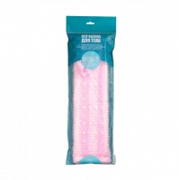 Мочалка банная Aqua Joy Pure Line пилинг эффект П117