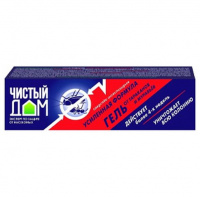 ЧИСТЫЙ ДОМ Гель от тараканов усиленного действия (туба 50 мл) 9557+