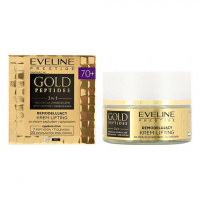 EVELINE GOLD PEPTIDES Ремоделирующий крем-лифтинг 70+ с пептидами золота и спилантолом день/ночь 50 мл 