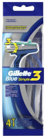 Станки однор. Gillette Blue-3 Simple  4шт 