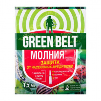 Молния Экстра (250 г/л циперметрина) (амп 1,5 мл)  GREEN BELT - 350 шт/кор 8307