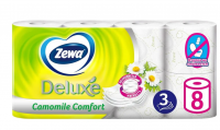 БУМАГА туал. Зева  Deluxe Ромашка 3сл.8шт