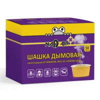 NADZOR Дымовая инсектицидная шашка, 50 гр. (от мух, комаров, ос, тараканов, блох) + 797