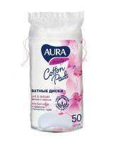 Диски косм АУРА  50шт   