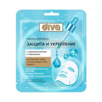 DIVA Маска тканевая для лица "Защита и укрепление" 1 шт