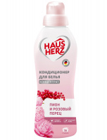 HausHerz Weichspüler Кондиционер для белья "Пион и Розовый перец" 910 мл