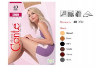CONTE Solo 40 nero/черный 5 (XL) колготки РАСПРОДАЖА !!!