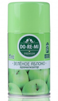 DO-RE-MI Освежитель воздуха "Зеленое яблоко" (подходит ко всем автоматич. диспенсерам) 250 мл