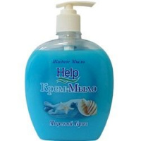 Ж/Мыло ХЕЛП Курок 500мл Морск.бриз/крем