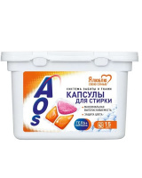 AOS Капсулы для стирки 15 шт 