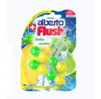 ALBERTO Flush Подвесной блок для  унитаза "Лайм" 2 шт