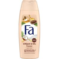 ФА Гель для душа женский "Cream & Oil Какао" 250 мл