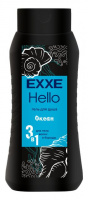 EXXE Гель д/душа Мужской  Hello 3в1 "Океан", 400 мл +