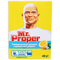 Mr.Proper (Пропер) Порошок моющий для полов и стен "Лимон" 400 г