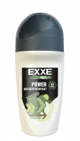 EXXE Дезодорант Мужской антиперспирант POWER, 50 мл (ролик)