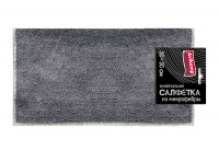 Салфетка Avikomp Микрофибра 30х30см ГРАФИТ универс серая/41254 