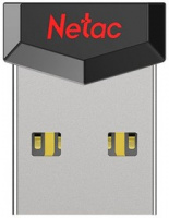 Флешка/ USB накопитель 32GB NETAC UM81, USB 2.0, черный, NT03UM81N-032G-20BK 2751/2135